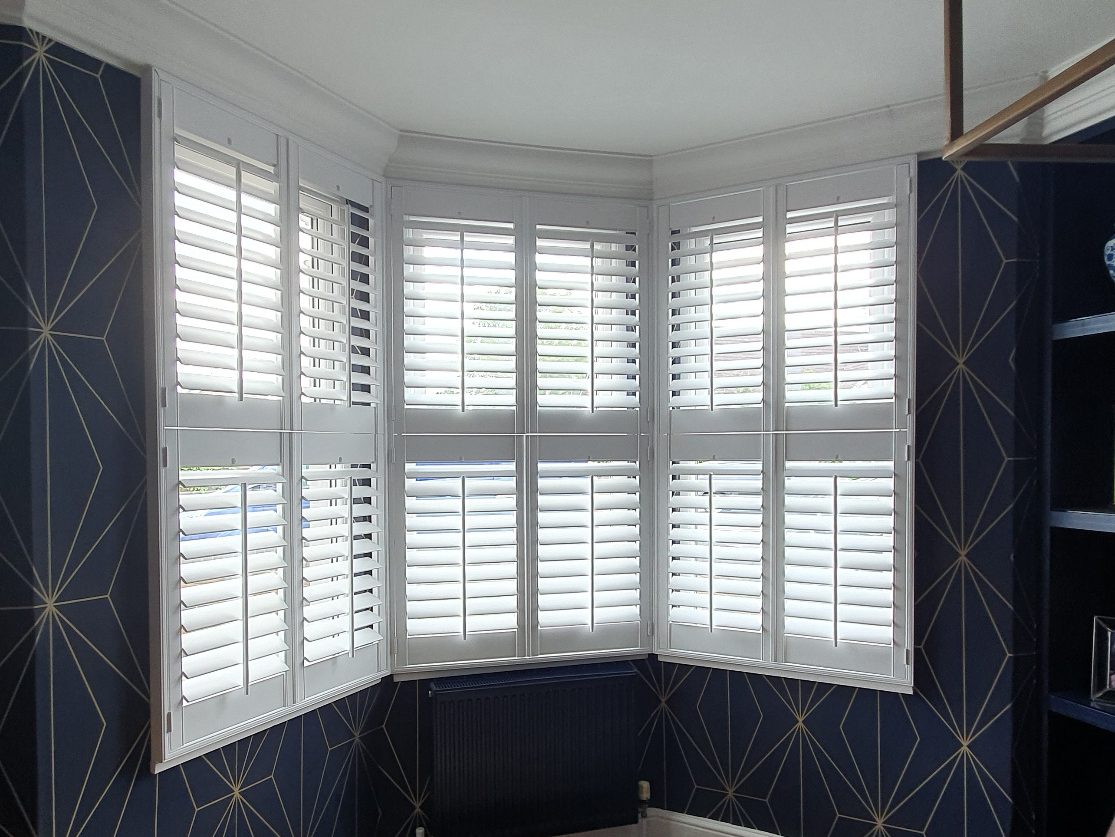 tier on tier plantation shutters